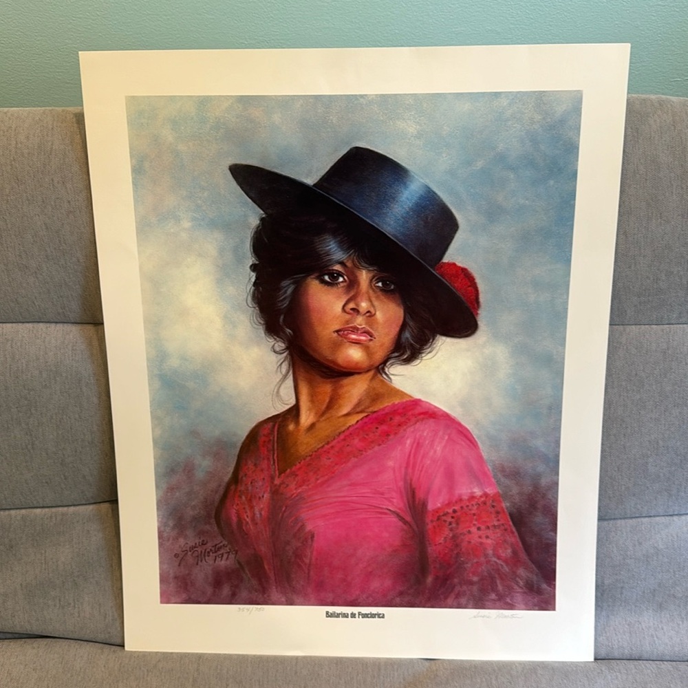 Bailarina de Fonclorica Print Susie Morton 354/750